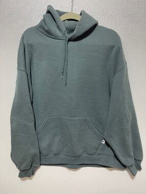 Russell Athletic Men's Hoodie in Slate Green